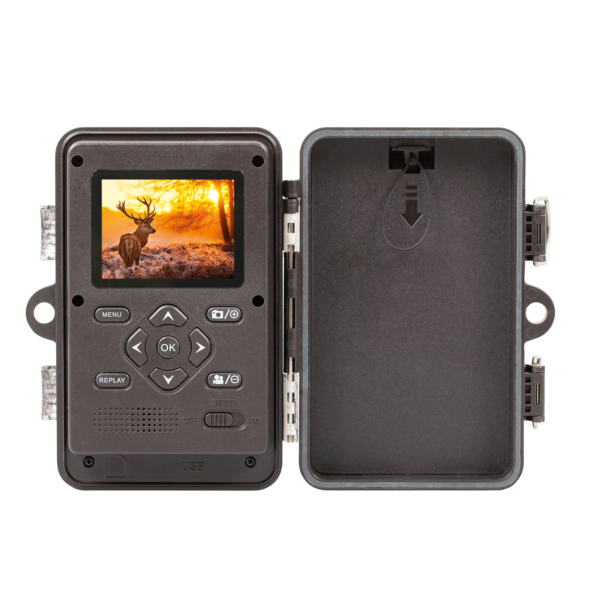 Wildkamera WK4HDW Wifi – 16MP, Full-HD & App-Steuerung