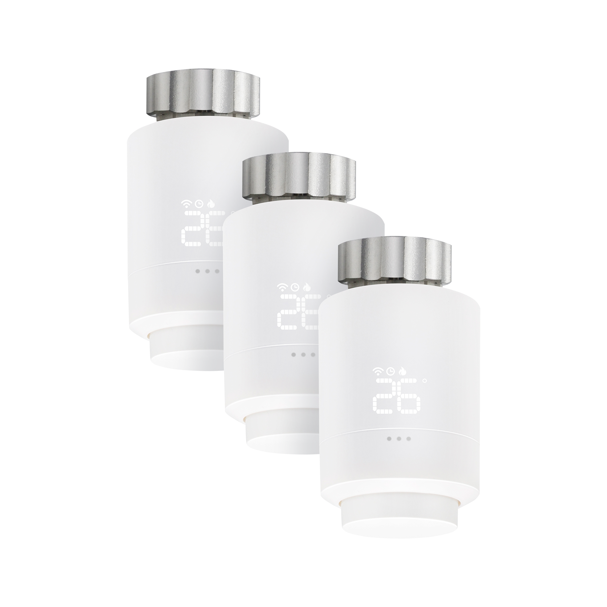 Bundle 3x Smartes Thermostat WT-1 – Zigbee®-Steuerung & Heizkostenersparnis