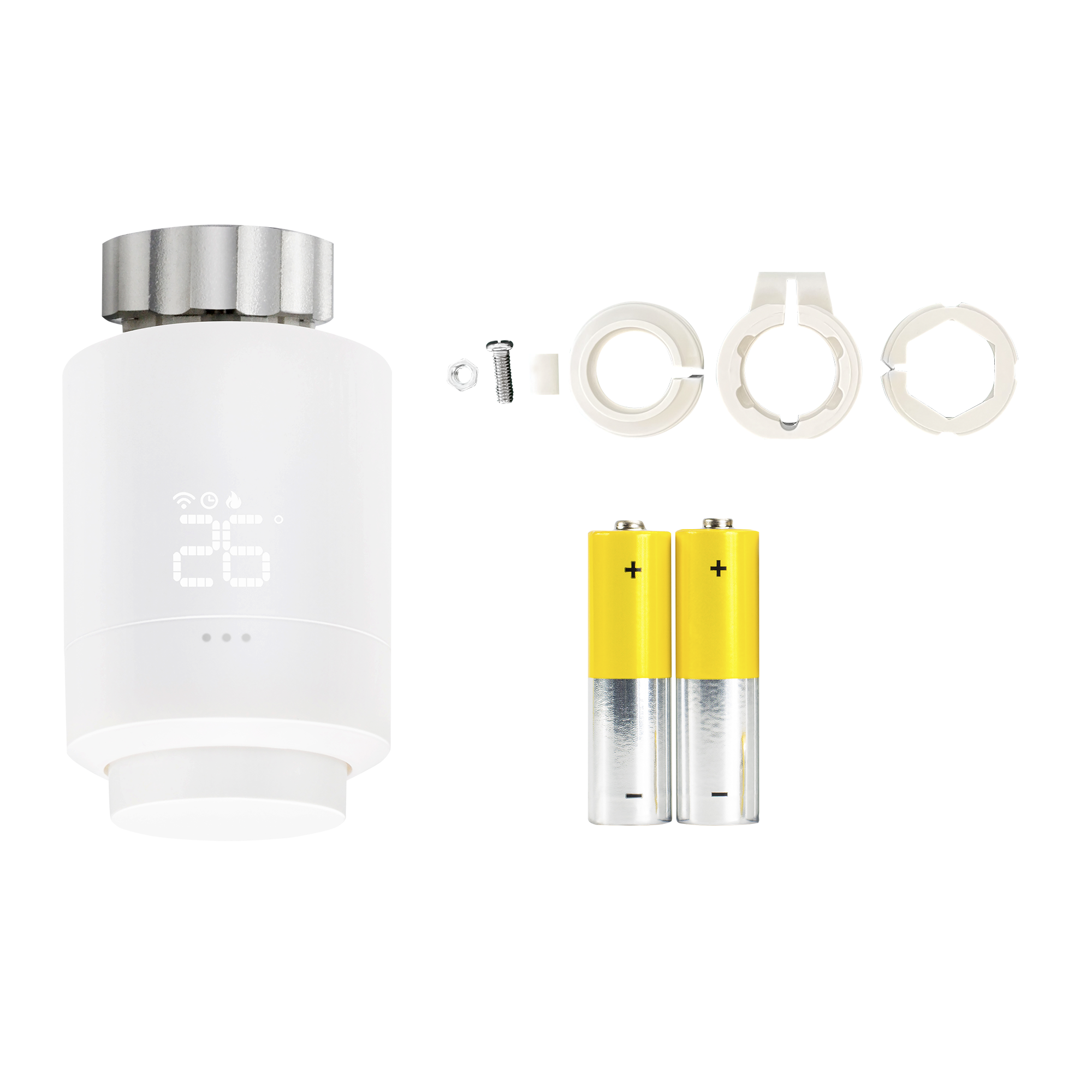 Bundle 8x Smartes Thermostat WT-1 – Zigbee®-Steuerung & Heizkostenersparnis