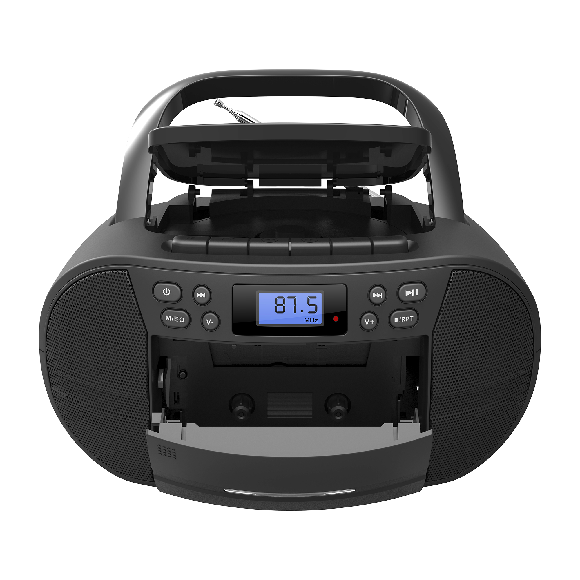 CD Boombox CB-1 – Versatile music system with CD, cassette, USB & radio