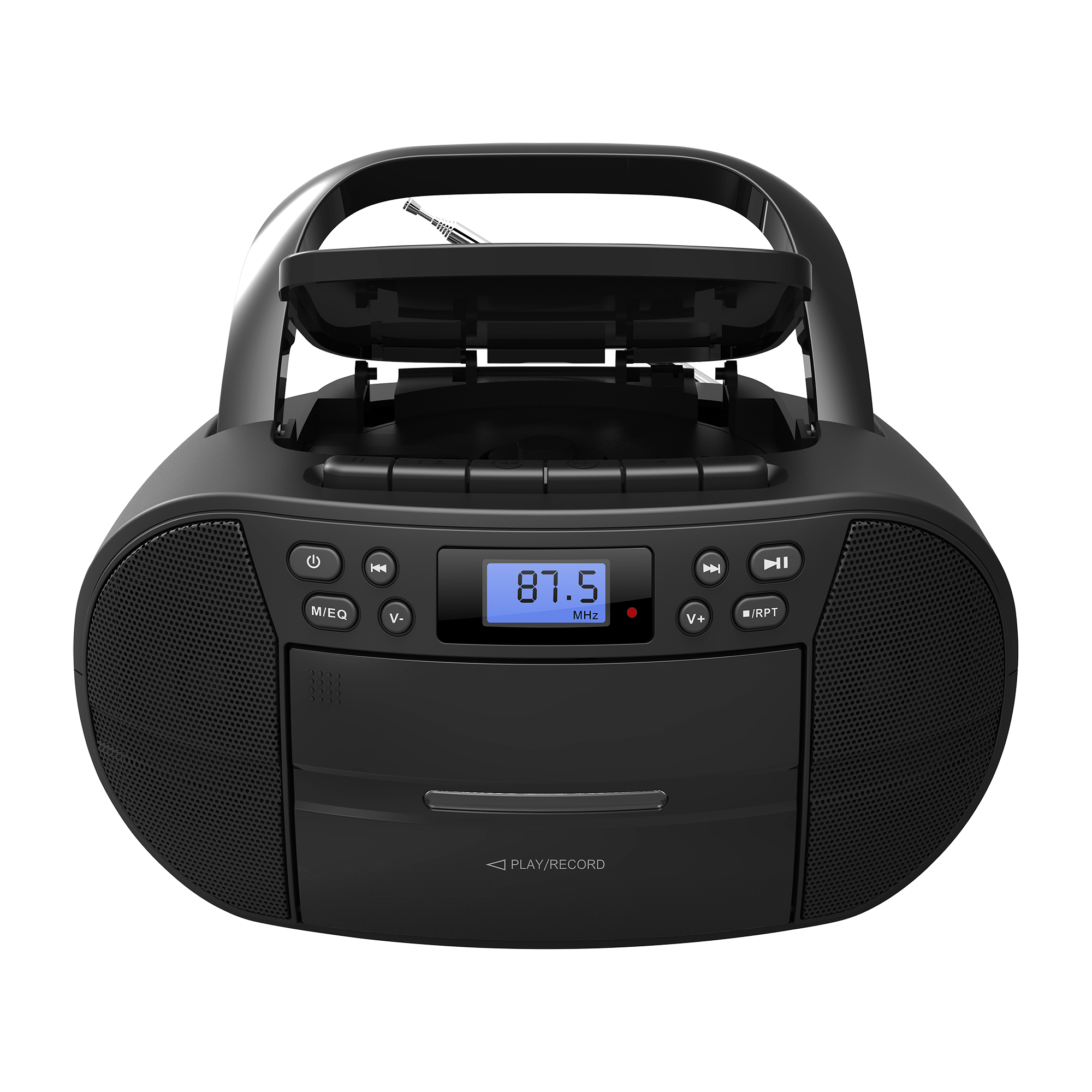 CD Boombox CB-1 – Versatile music system with CD, cassette, USB & radio