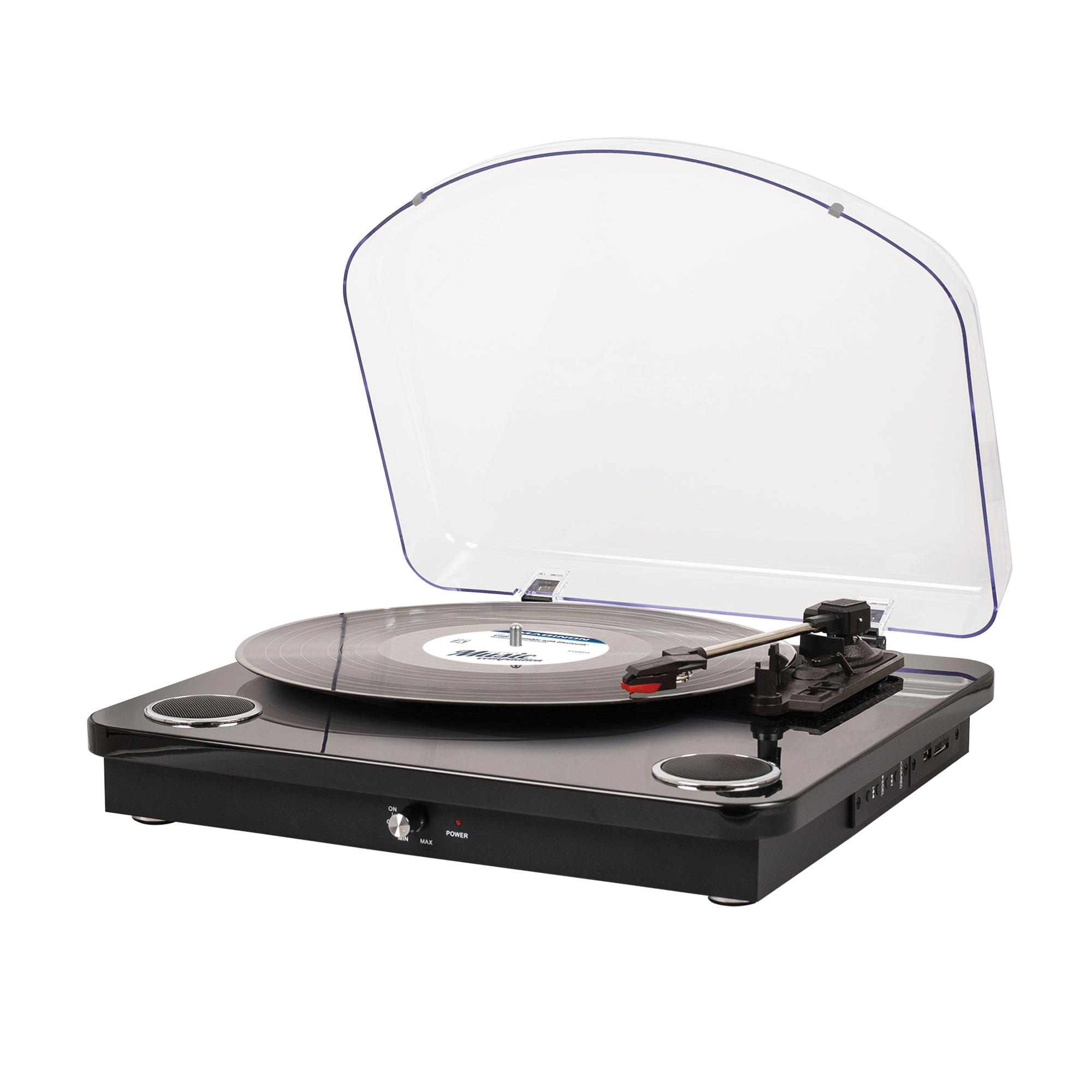 B-goods:record player HS-T08 - Brown