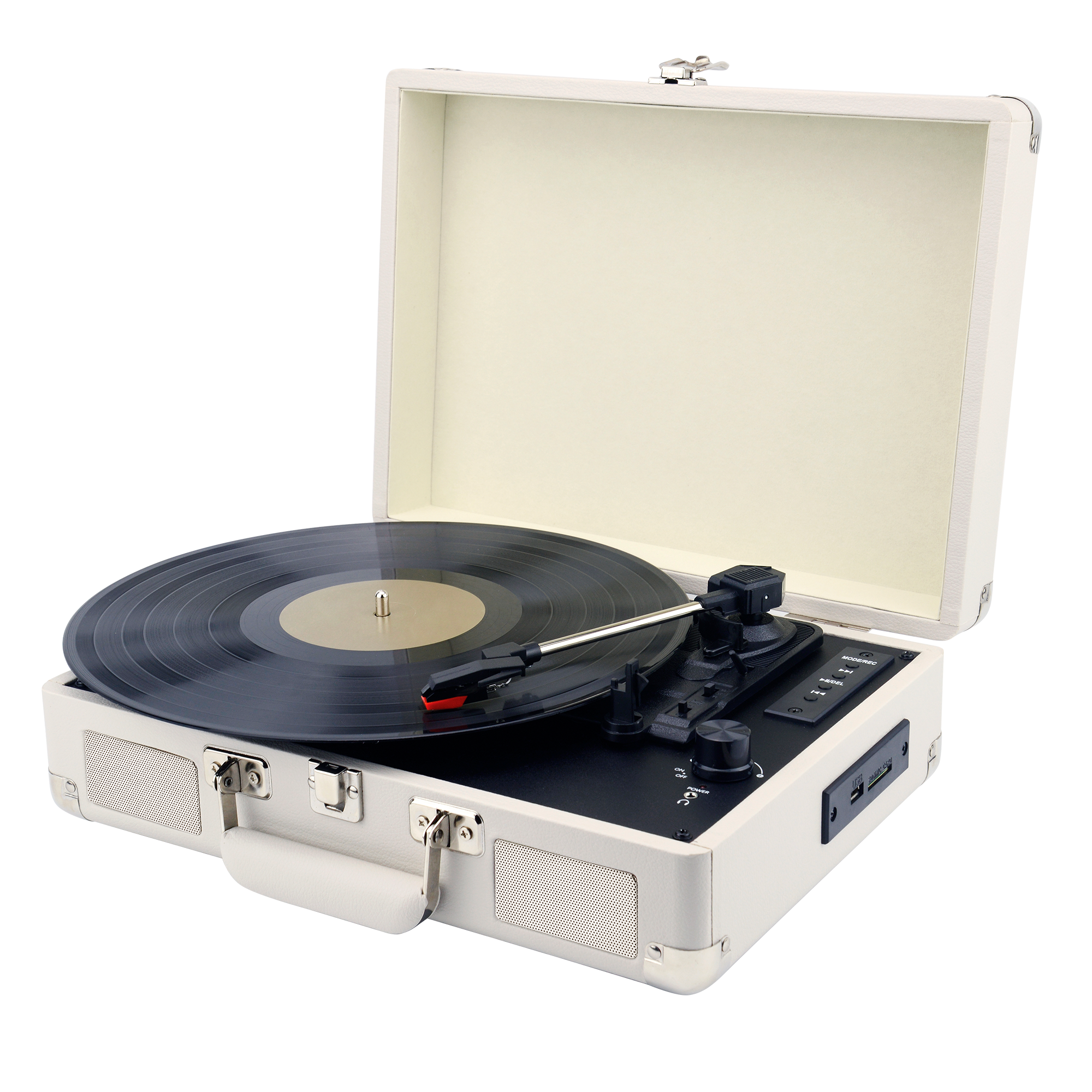 Retro turntable RRP-1 – Bluetooth, USB & SD cards, Direct digitization