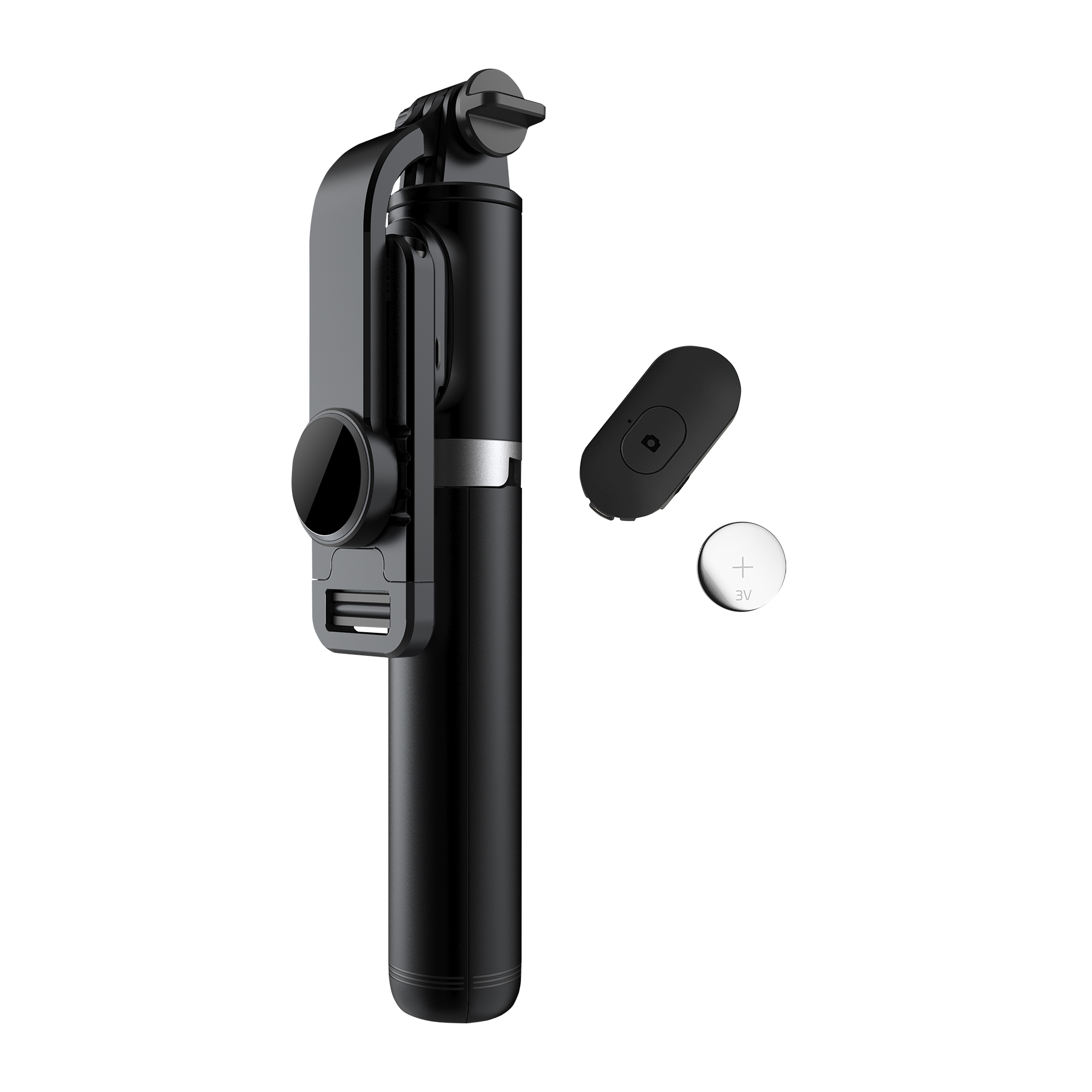 Selfie Stick BSS-1 – 2-in-1 Stativ & Selfie Stick mit Bluetooth-Fernauslöser