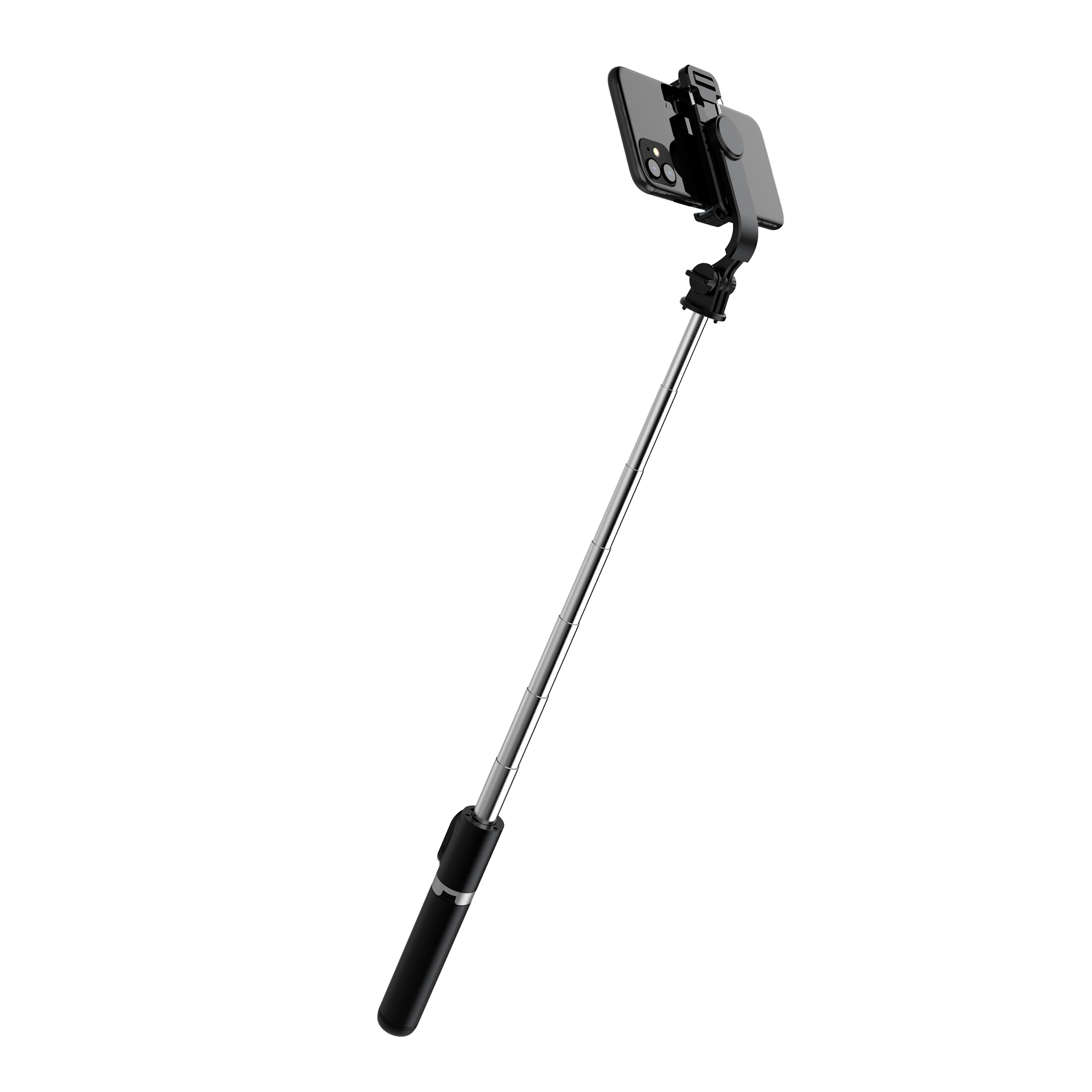 Selfie Stick BSS-1 – 2-in-1 Stativ & Selfie Stick mit Bluetooth-Fernauslöser