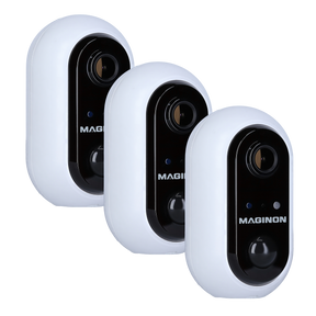 Set of 3x outdoor surveillance cameras IP 138 wireless