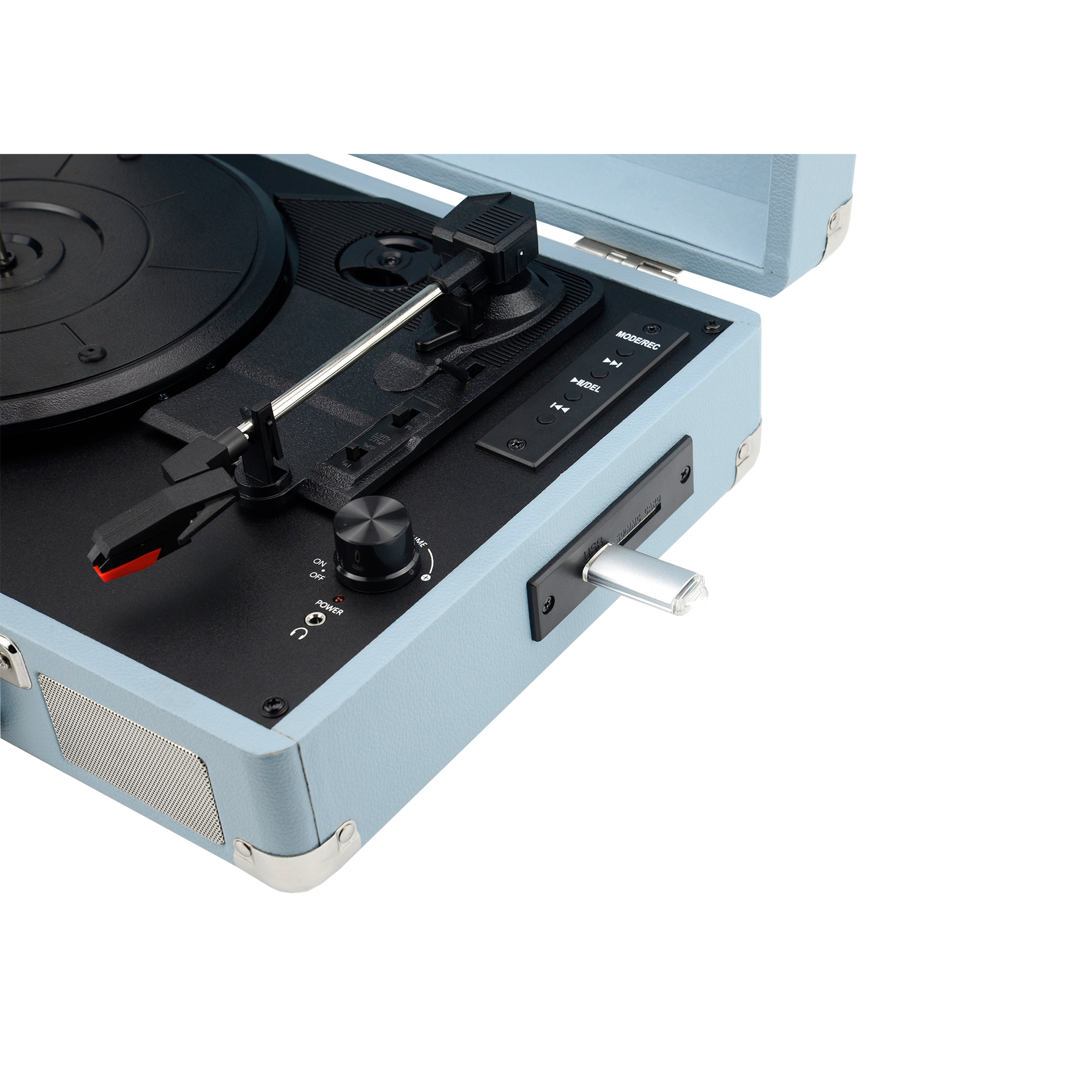 B-stock:RRP-1 retro turntable - blue